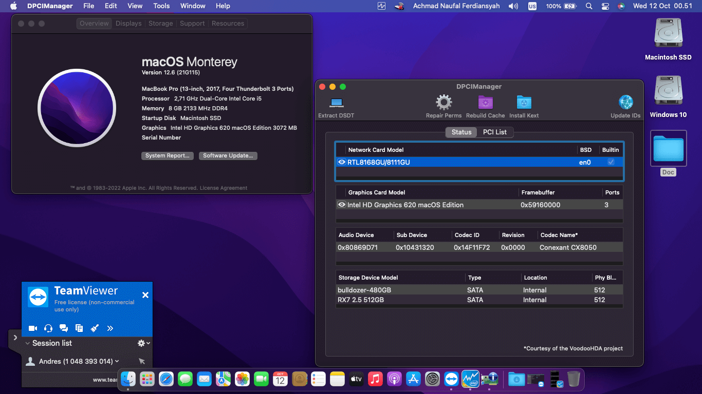 Asus A456UR GA092D 2nd [KabyLake   Intel HD 620 + I2C]   OpenCore 1